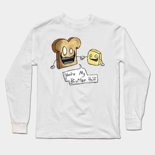 Butter Half Long Sleeve T-Shirt